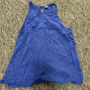 Blue Sleeveless Top